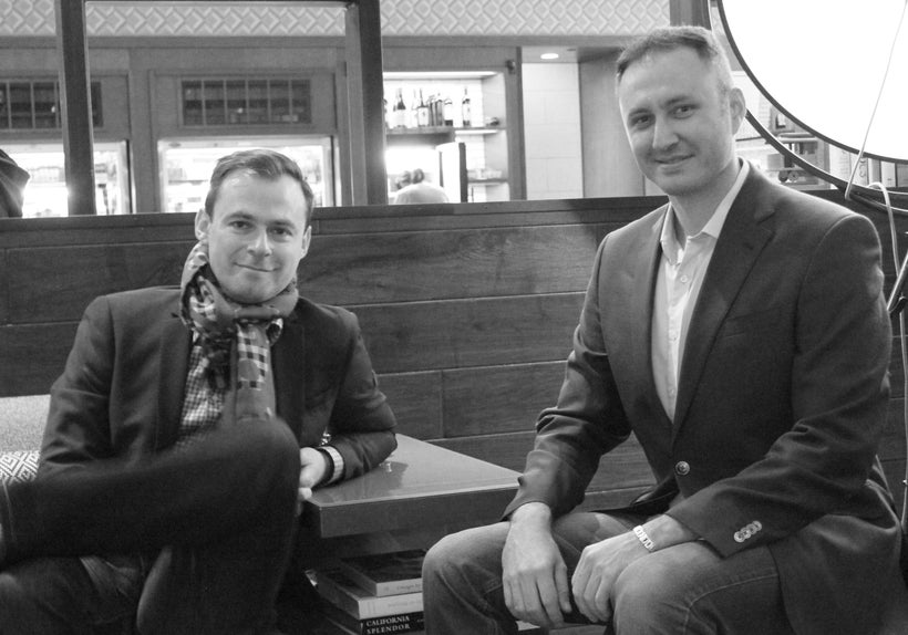 VERITAMO co-founders Vadim Slavin (left) and Yuri Rabinovich (right)