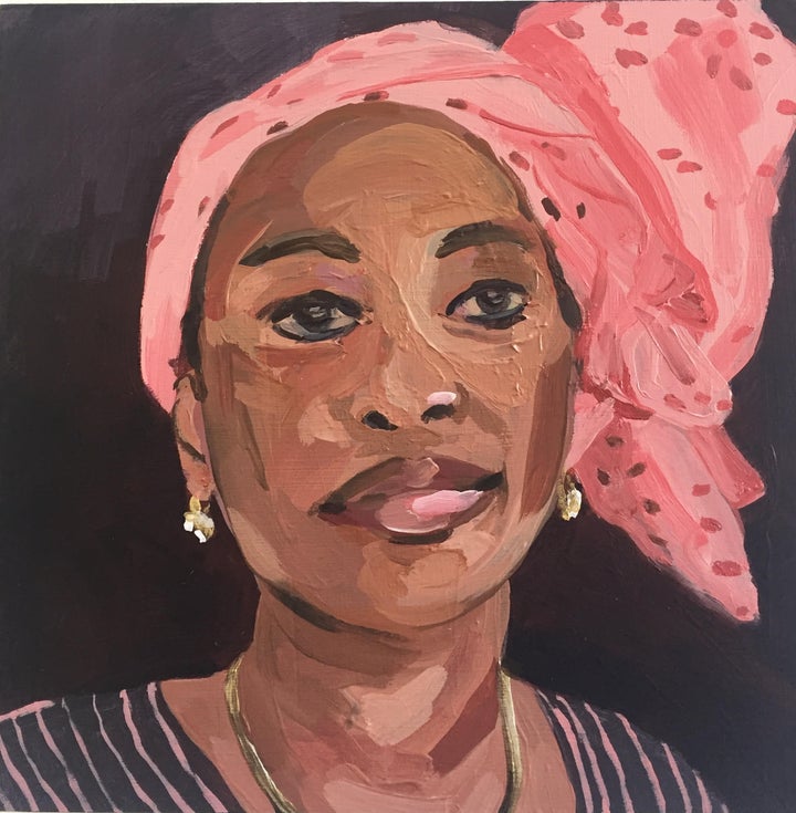 <p>Mami, a Sufi Muslim by artist, Mel Prest</p>