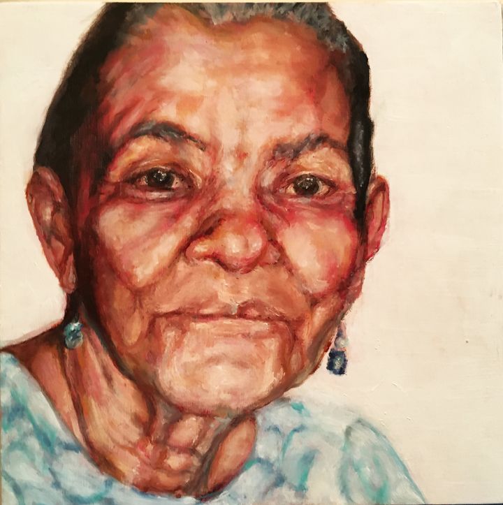 <p>Mami from Puerto Rico by artist, Yvette Deas.</p>