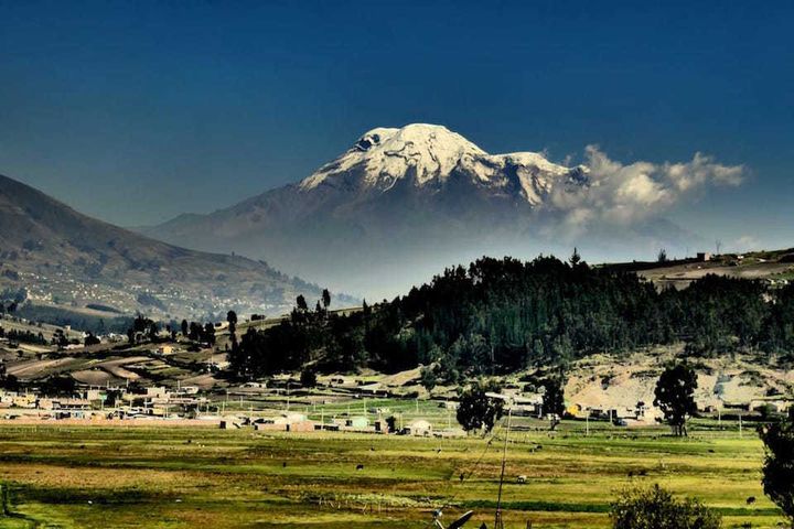 Chimborazo Mountain the highest point on the planet when measured from the Earth’s core