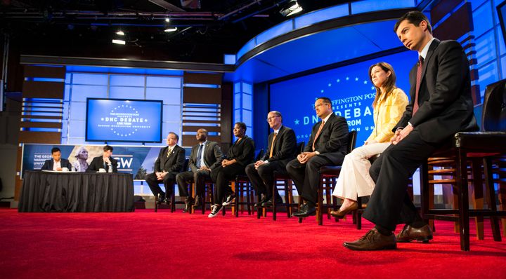 The Huffington Post hosted a debate among seven Democratic National Committee chair candidates on Wednesday.