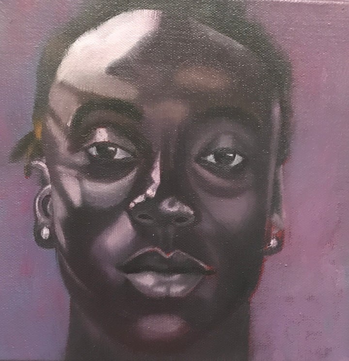 <p>Hudson from Sierra Leone by artist and friend, Gary Brewer.</p>