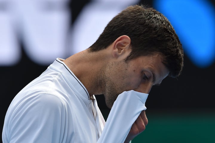 “All the credit to Denis for playing amazing, he deserved to win,” Djokovic sai.