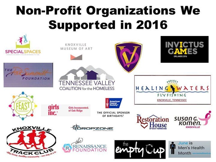 2016 Nonprofits Patriot Threads Supported