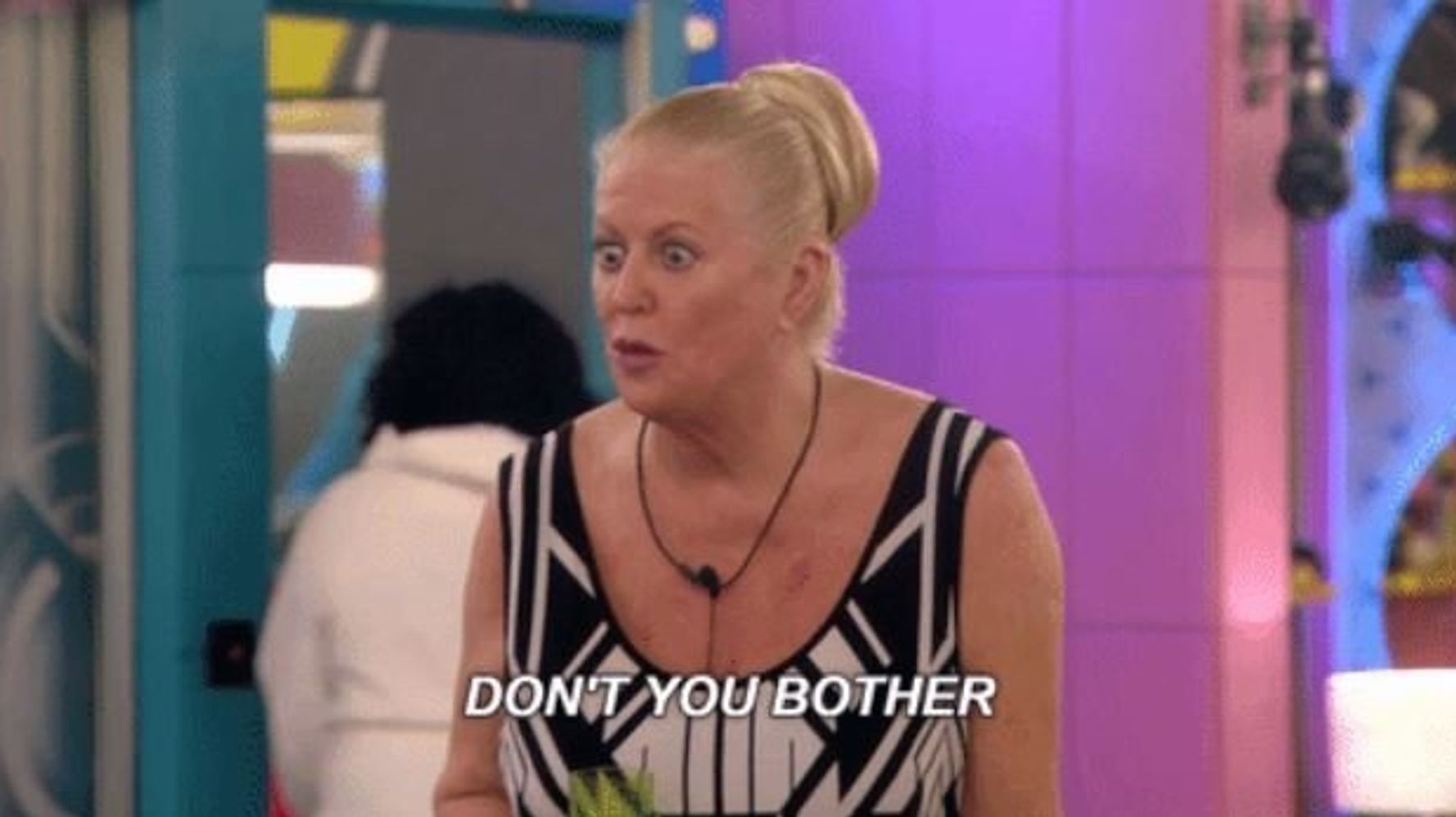 22 Already Iconic Moments From Kim Woodburn S Epic Celebrity Big Brother Meltdown Huffpost Uk