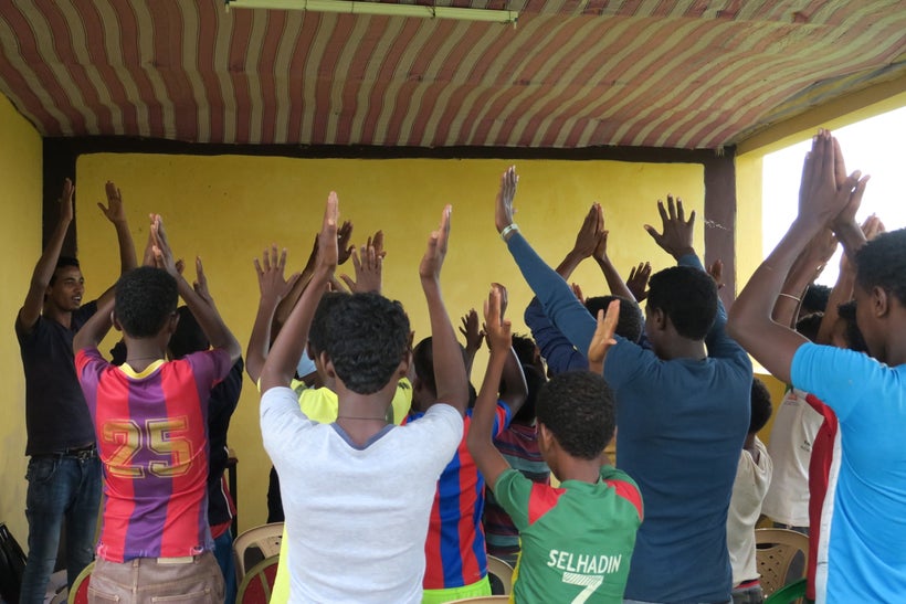 A psychoeducation session, CVT Ethiopia.