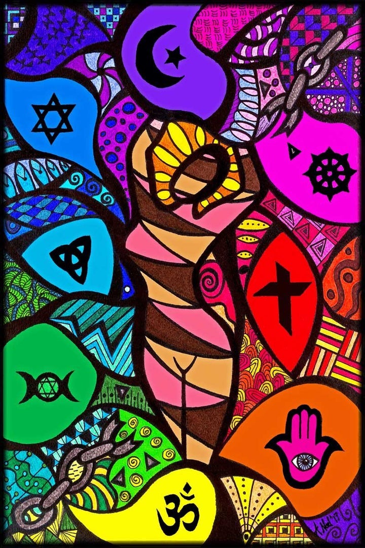 "Liberation for Blessed Choice" Andrea Noel (c) 2017. <a href="http://www.listenvisiongallery.com" target="_blank">List