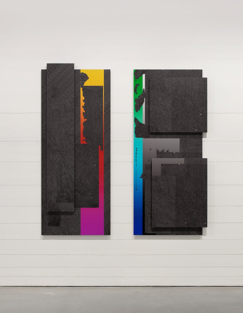 <em>Multiplied Coltan III & IV</em>, 2016, C-prints, Aluminum