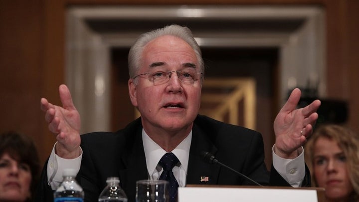 <p>Rep. Tom Price at yesterday’s HELP Committee Hearing</p>