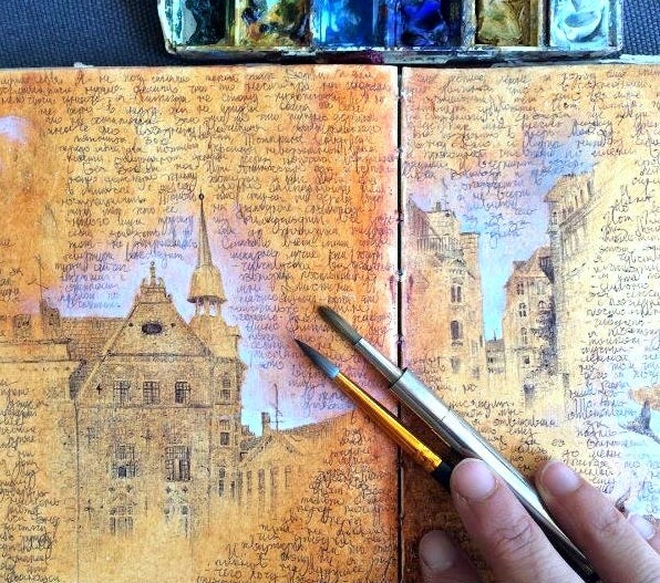 This Artist S Dazzling Travel Journals Will Inspire Your Next Trip Huffpost Life