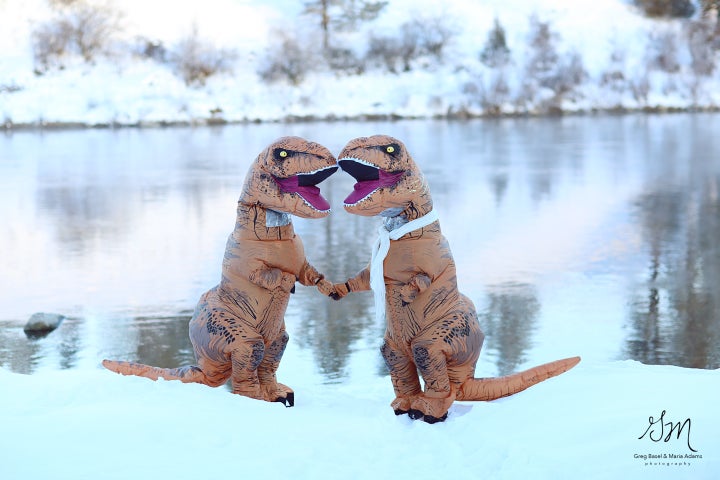 A little dino PDA. 