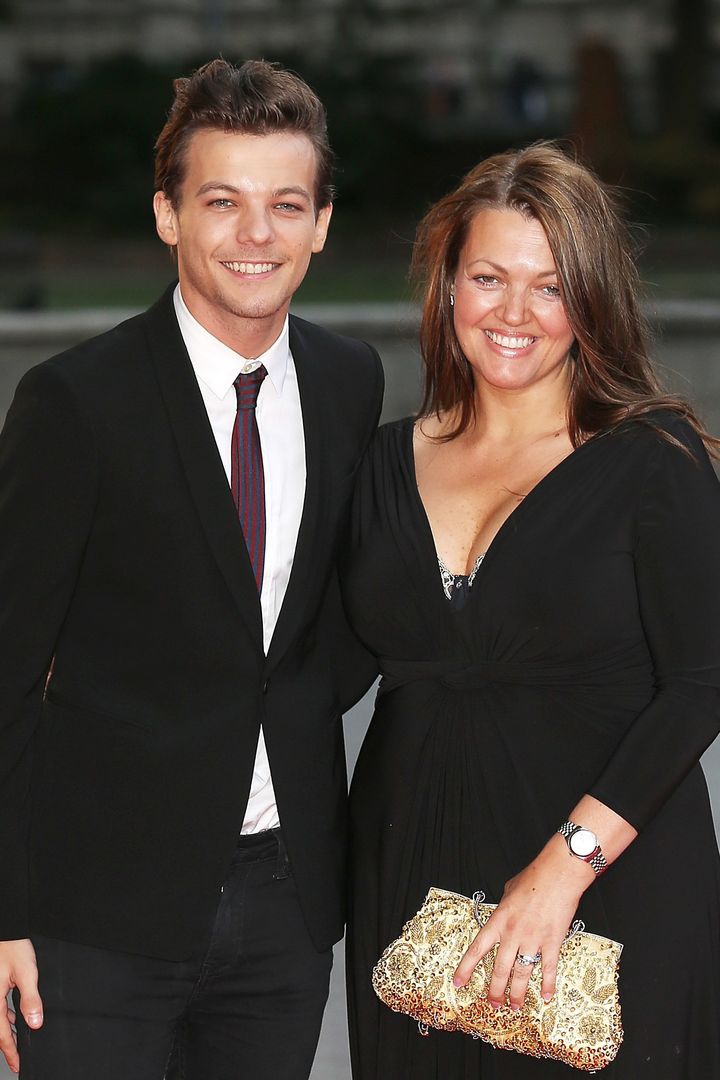 Louis lost his mother to leukemia last month