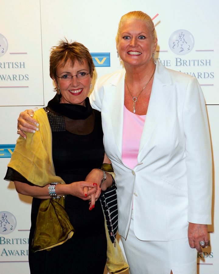 Kim and Aggie in 2005