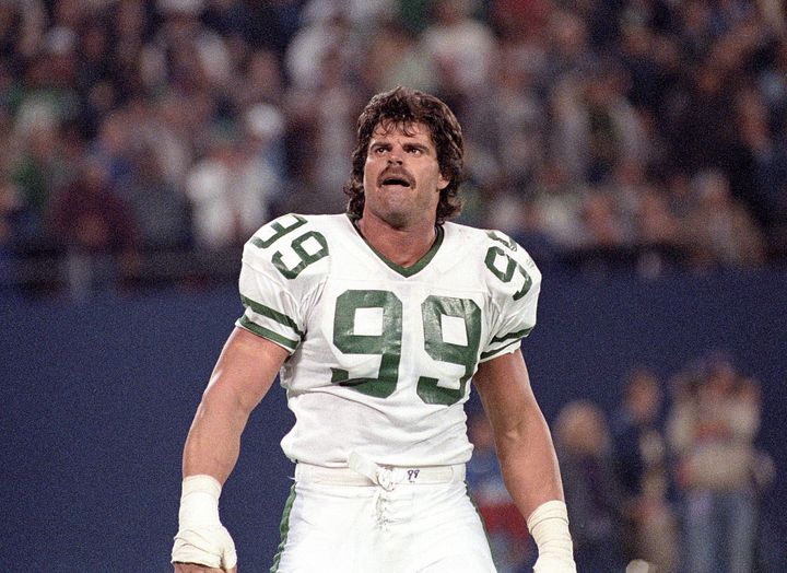 Mark Gastineau, pictured in 1986, says he couldn't believe the diagnosis at first.