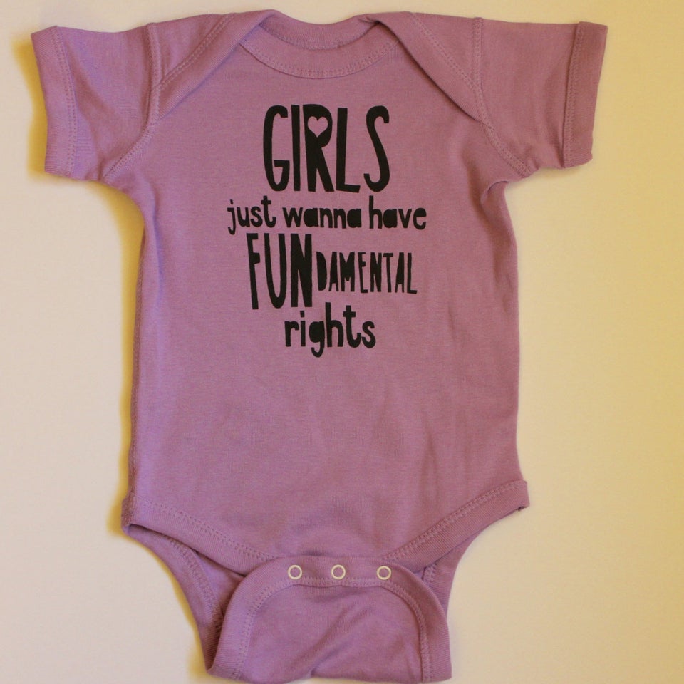 Future Feminist Baby Bodysuit, Women's Rights Advocate Baby, Baby