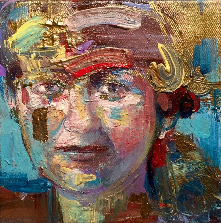 <p>Simone from Morocco by artist, Mira Gerard</p>