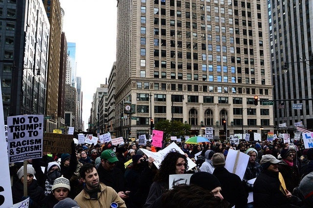 Trump Protest, Chicago, IL November 19 2016 