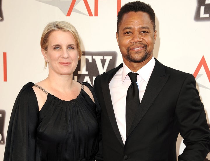 Cuba Gooding Jr. and wife Sara Kapfer in 2011. 