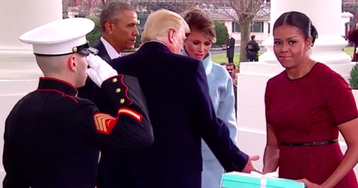 Michelle Obama's Reactions Were The Highlight Of Trump's Inauguration ...