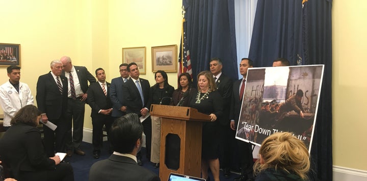 Rep. Linda Sanchez (D-Calif.) told reporters on Friday that Hispanic lawmakers are prepared to fight President Donald Trump at "every turn" if he tries to undo DACA. 