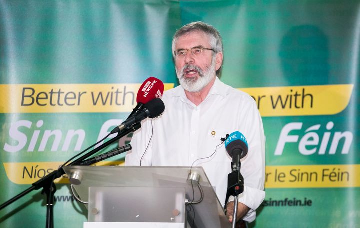 Gerry Adams has said taking Northern Ireland out of the EU will 'destroy' the Good Friday Agreement peace deal