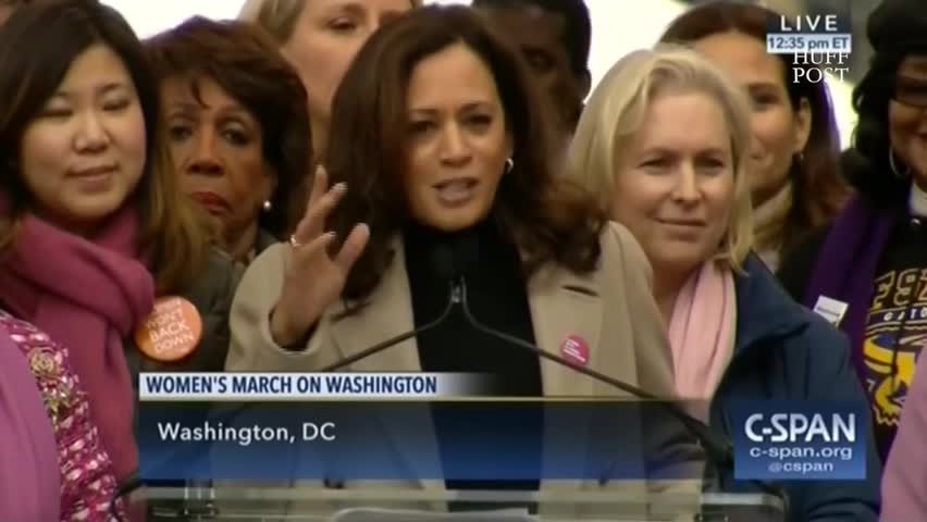 Sen. Kamala Harris Gives Inspiring Speech During Women's March | HuffPost