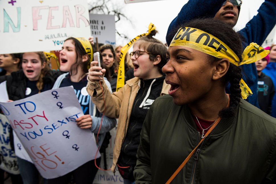 What We Saw At The Women S March On Washington Huffpost