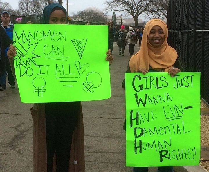 Yasmin and Ekram Seid, 13 and 18, respectively, will be running circles around us one day.
