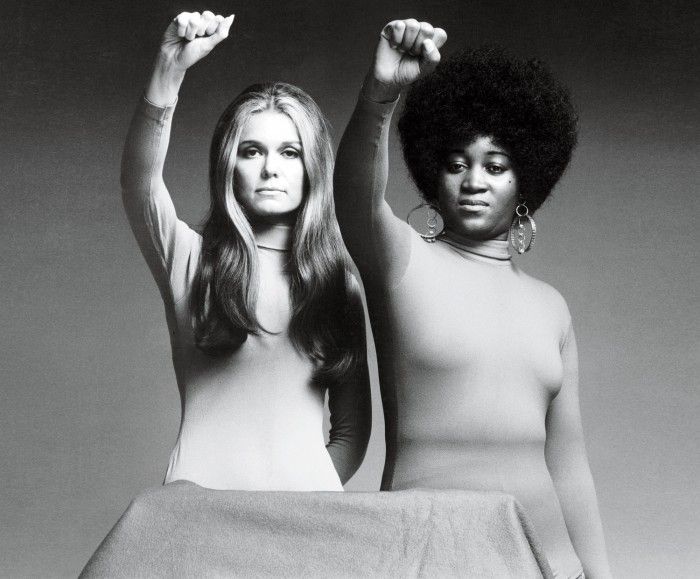 Gloria Steinem and Dorothy Pitman-Hughes