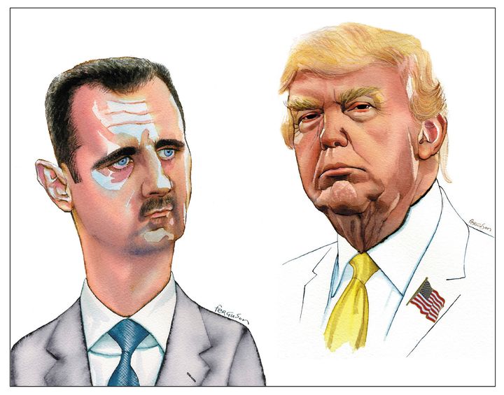 Trump and Syria’s al-Assad use similar discourse tactics to distract us and foment fear. 