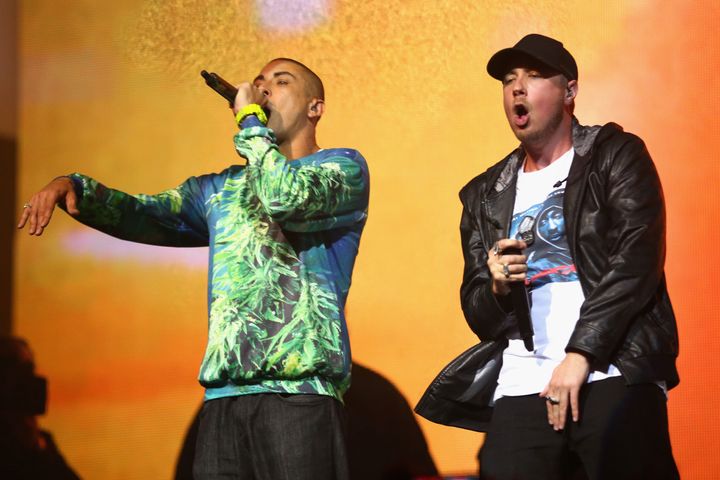 Bliss n Eso perform during the 27th Annual ARIA Awards 2013