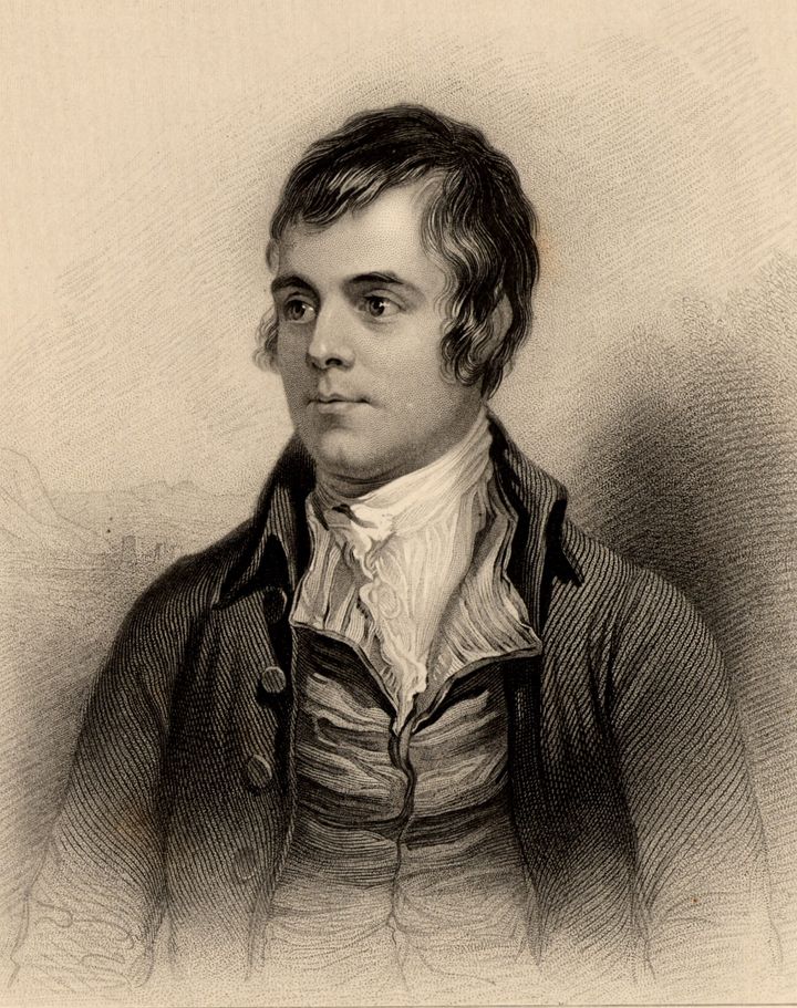 Robert Burns is widely regarded as the national poet of Scotland 