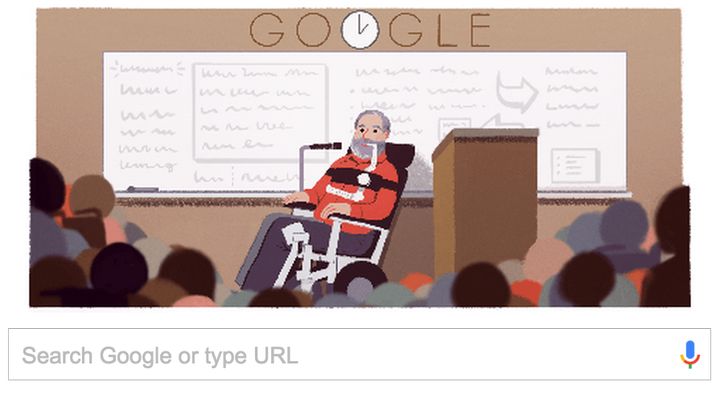 Today's Google Doodle of Ed Roberts.