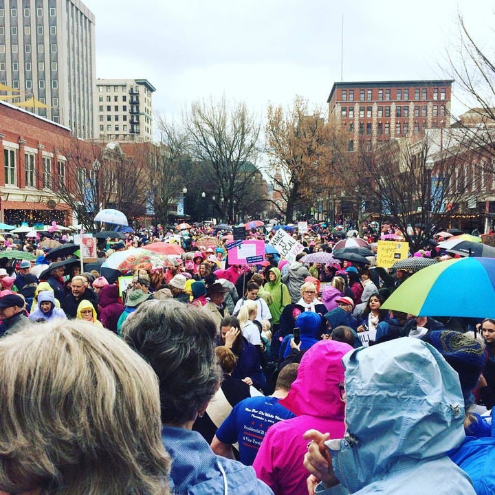 From the Women’s March in Knoxville, TN.