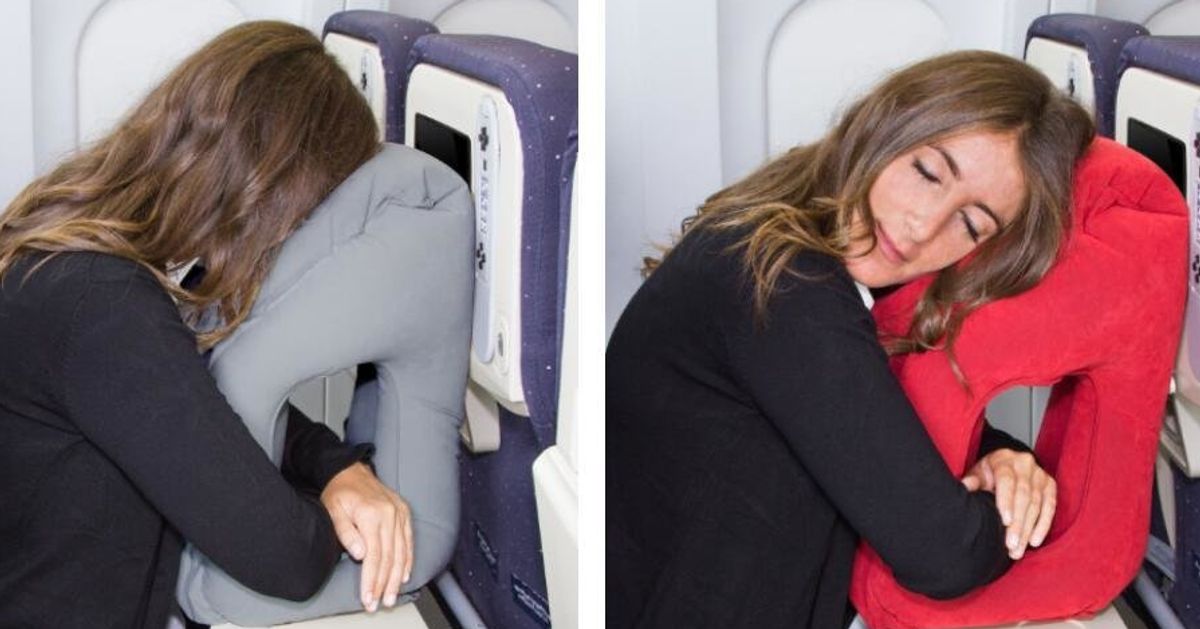 This Travel Pillow May Be The End Of Your Sleepless Airplane