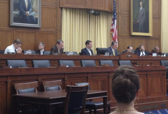 It was all men at a House hearing on the 20-week abortion ban in 2013.