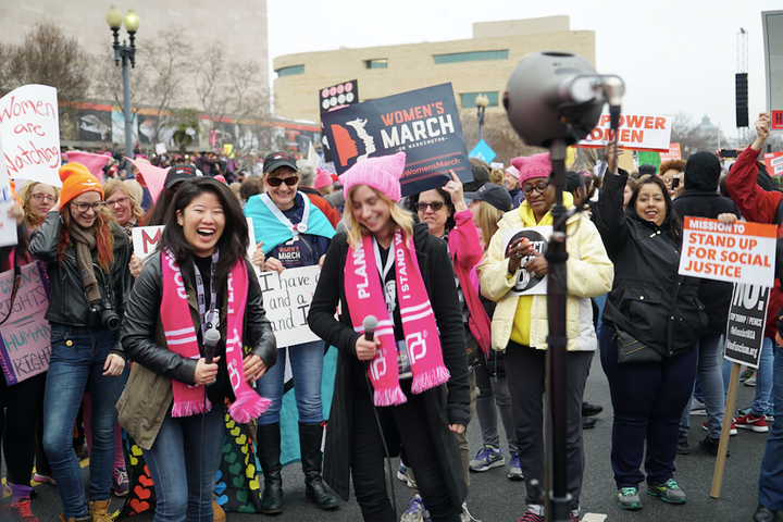 RYOT kicks off the Facebook VR live stream of the Women’s March in D.C. with the Nokia OZO.