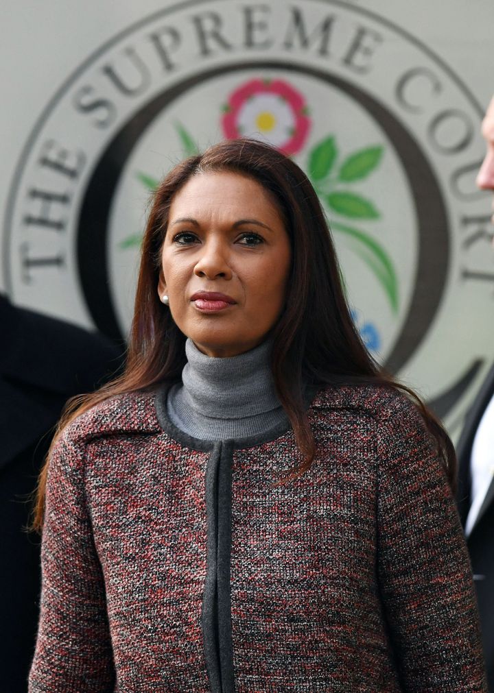 Gina Miller, the lead claimant in the case.