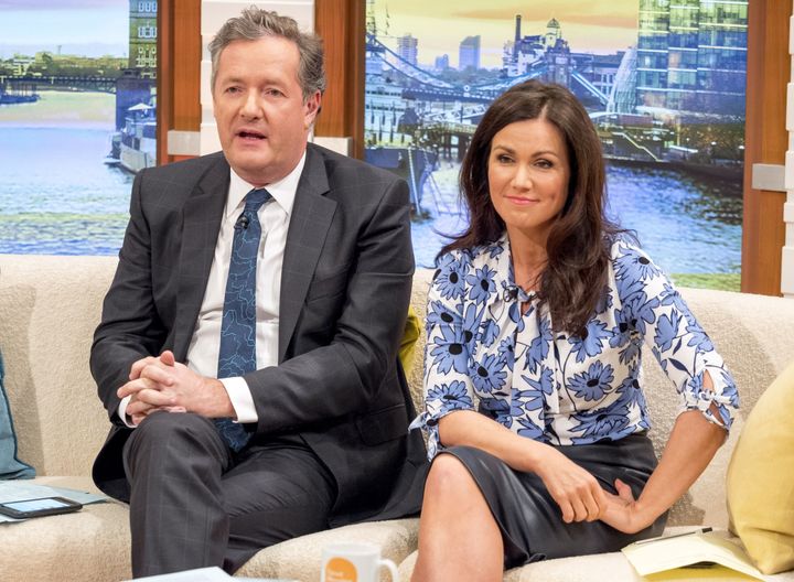 Piers and Susanna on 'GMB'