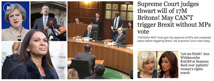And after the paper reasoned the Supreme Court had not in fact 'overturned' the Brexit referendum.