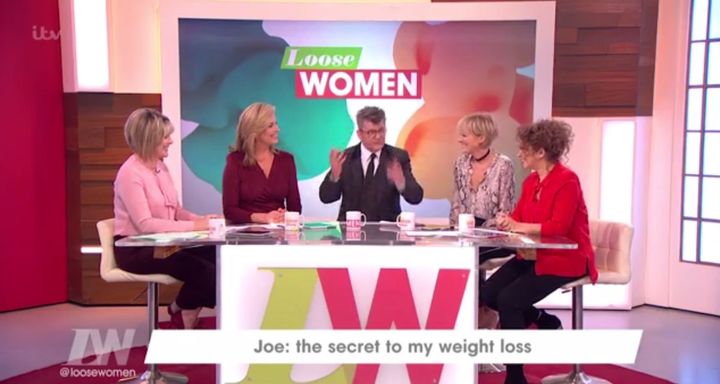 Joe Pasquale made a number of comments about Gemma on 'Loose Women'