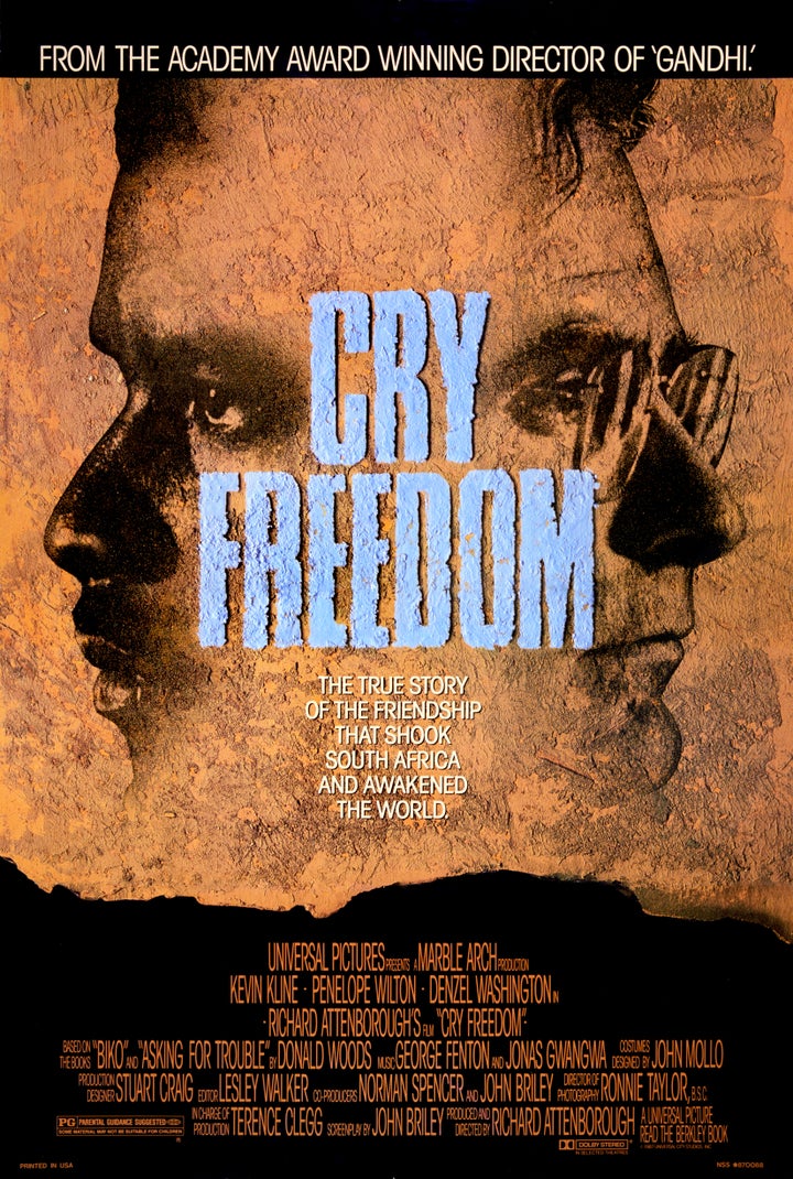 "Cry Freedom" was nominated for Best Original Music Score in 1988.