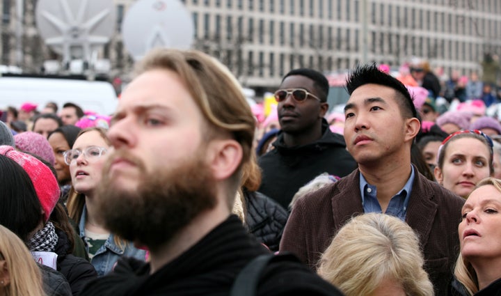 Hundreds of thousands of people came to the Women's March in Washington, D.C. on Jan. 21.
