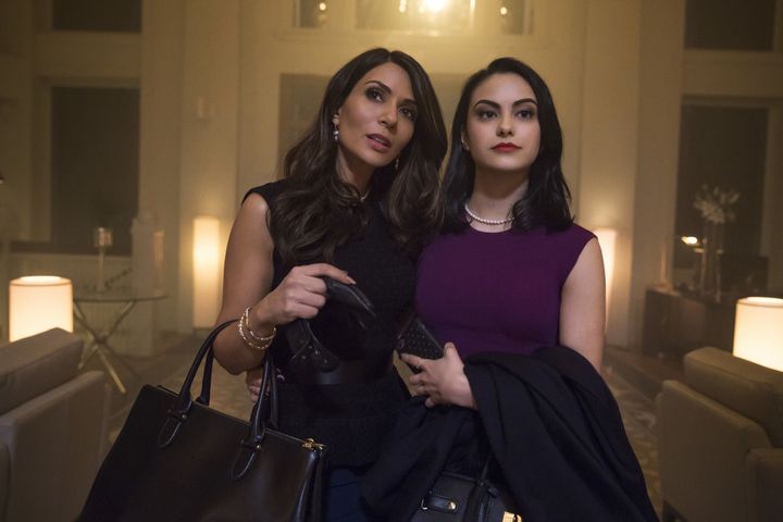 Veronica Lodge and her mother. Not all good, not all bad.