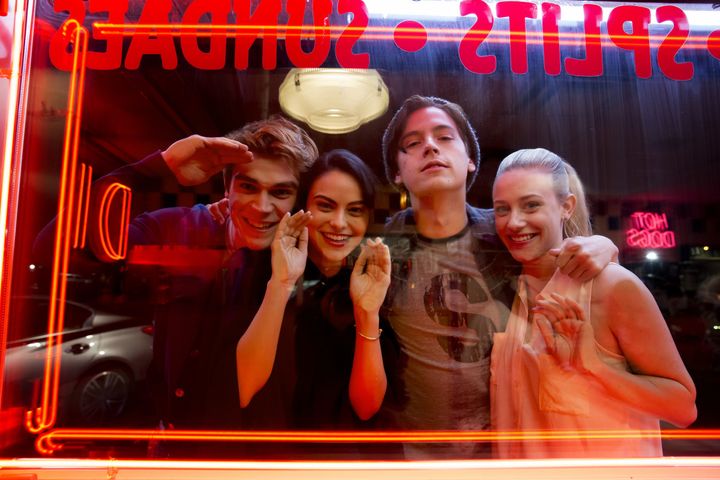At least Pop’s is still there. Archie, Veronica, Jughead and Betty. 