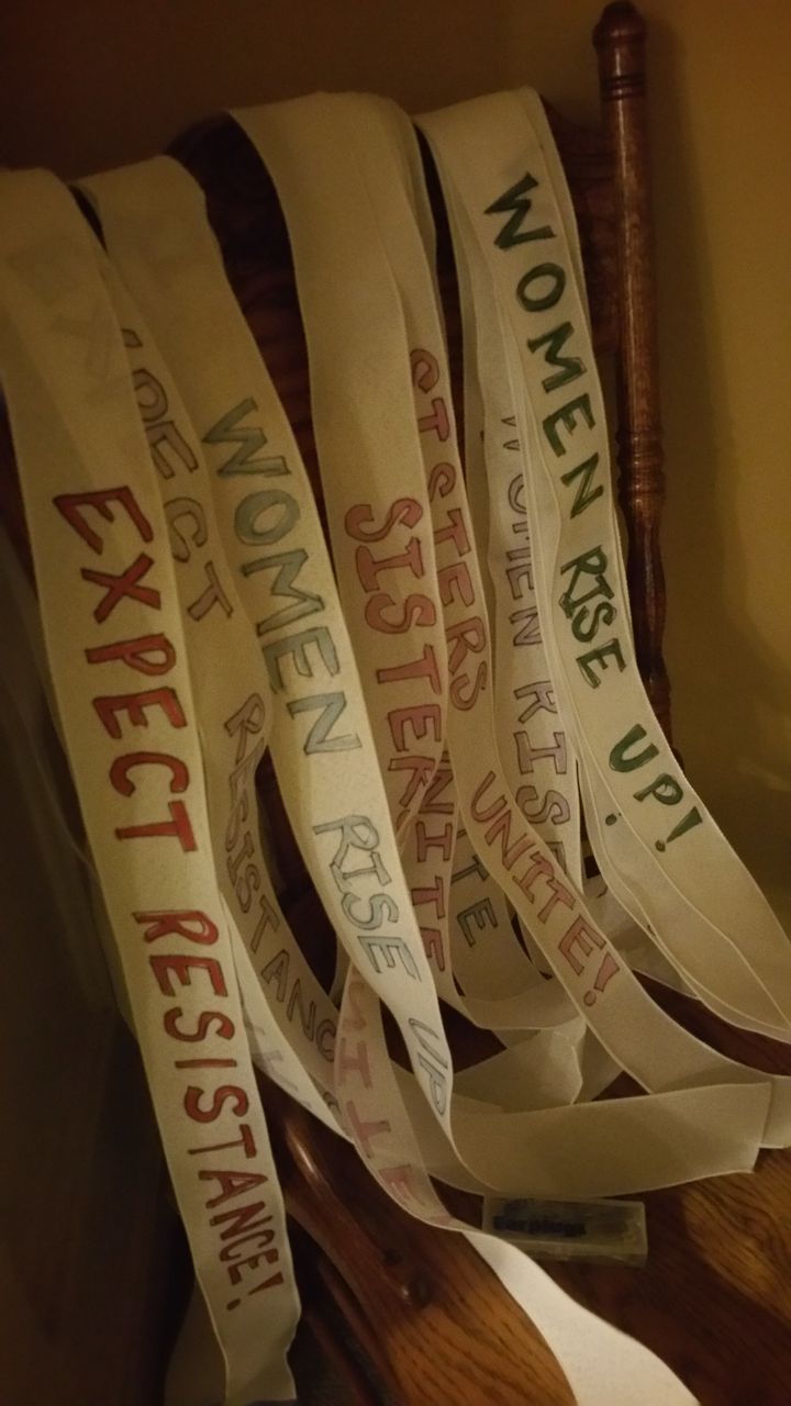 <p>Sashes made by Jan Roselle</p>