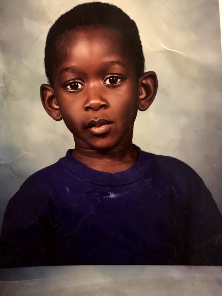 Picture day- Circa 1996 I wiped my mouth with my shirt after brushing my teeth. That’s when I first learned that some mistake