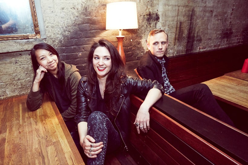 Band Vaureen kicks back. (Photo courtesy of <a rel="nofollow" href="http://jakavinsek.com" target="_blank">Jaka Vinsek</a>)