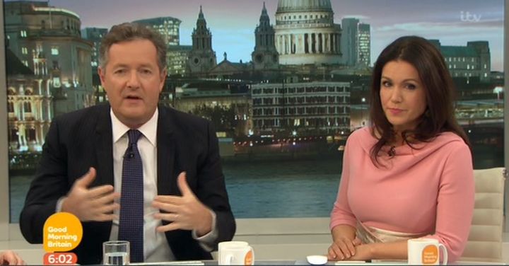 Piers Morgan launched into a monologue about Ewan McGregor on 'Good Morning Britain'