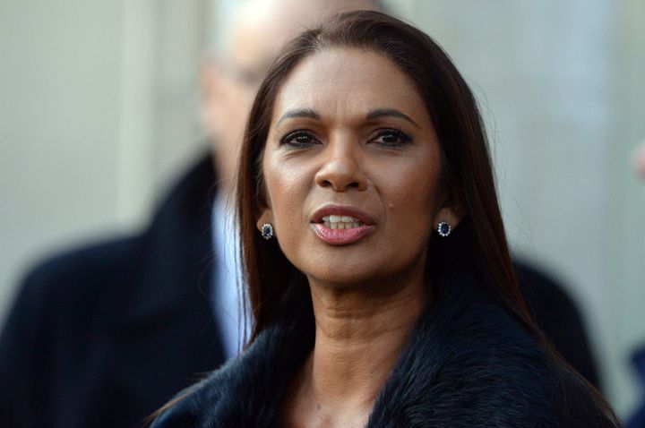 Gina Miller outside the Supreme Court on Tuesday